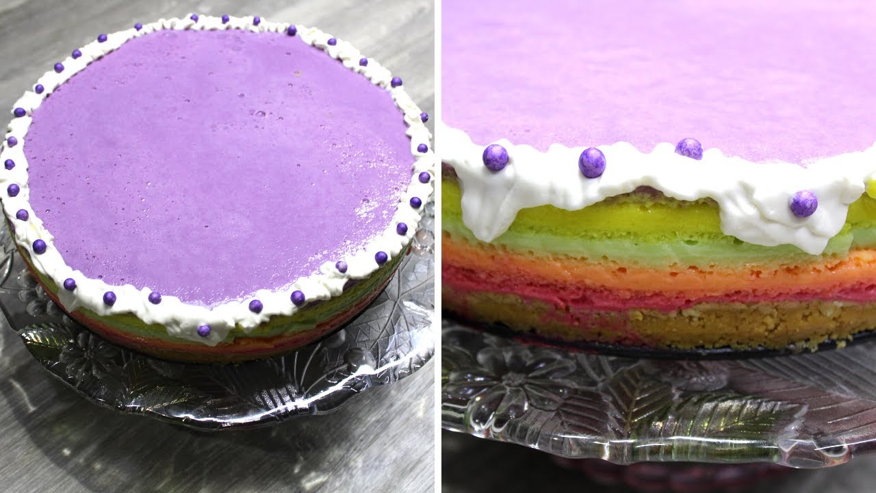 كيك موس الجيلي و بنكهات مختلفة و الطعم خطير