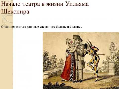Проект по теме Биография и творчество Уильяма Шекспира