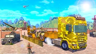 Longest Army Vehicle Transporter Truck | US Army Truck Sim Vehicles Army Game #1 screenshot 5