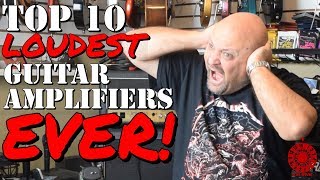 Top 10 LOUDEST Guitar Amps EVER! screenshot 5