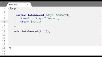 PHP MySQL Bangla Tutorial Part - 12 - Function with returning value