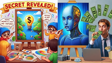 SECRET Revealed! Make Money Selling AI Art (Even with NO Artistic Talent!)