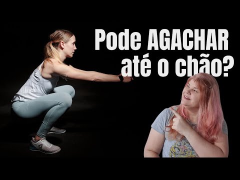 Agachamento - amplitude do Movimento.  Pode fazer agachamento completo?