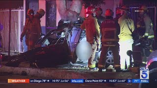 3 killed in East L.A. crash