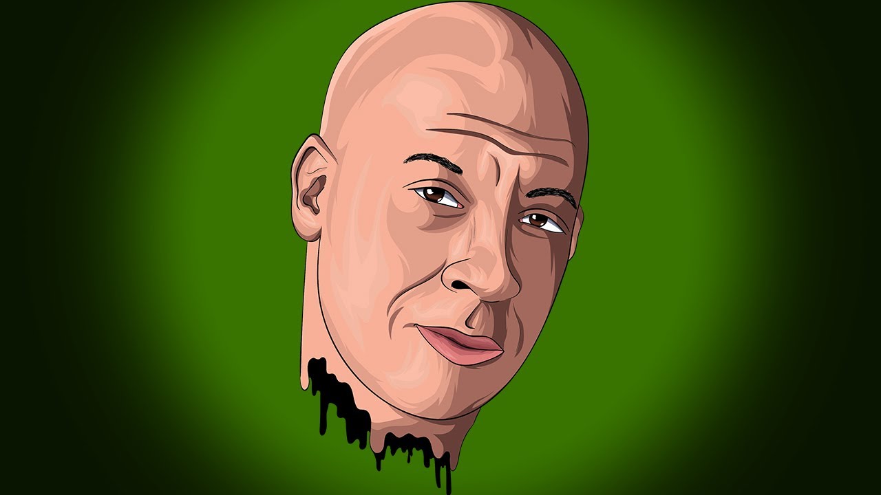 Vin Diesel // Adobe Illustrator // Yeferson dibuja - YouTube