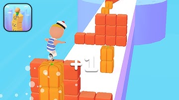 Top New Gameplay Cube Surfer! All Levels Walkthrough iOS,Android Satisfying Mobile Game Big Update