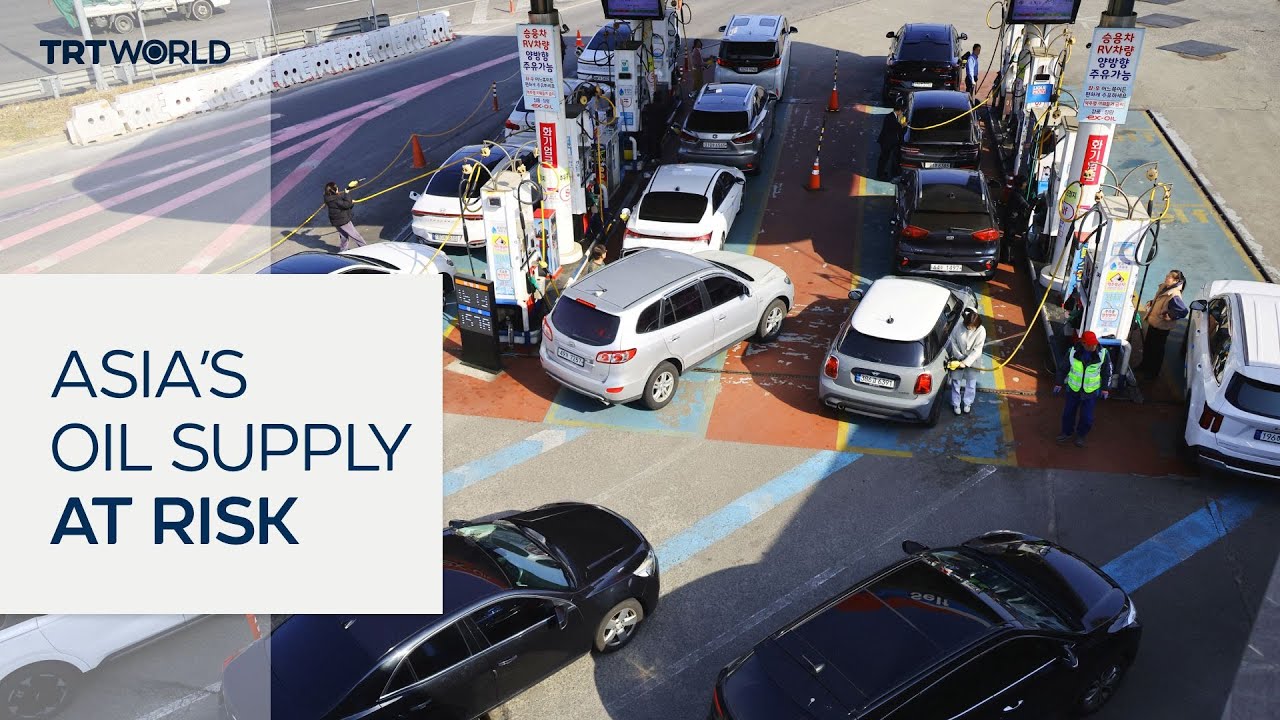 Конфликт с Ираном нарушает поставки нефти на Ближний Восток в Азию.