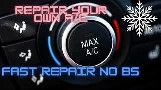REPAIR YOUR AC - GM / Chevrolet Vehicles