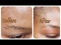 DIY Eyebrow Wax | Before And After