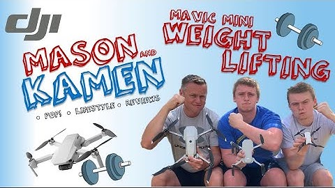 DJI Mavic Mini Weight Lifting Challenge! Max Payload Lift!