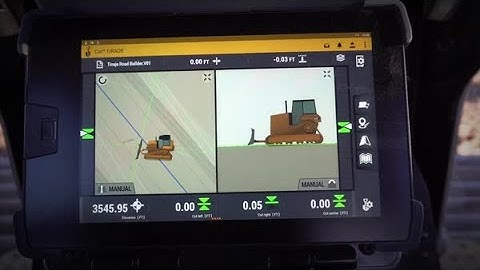 Cat® Next Gen Dozer GRADE Monitor: Autocarry