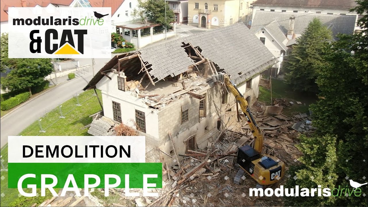 Modularis Demolition Grapple with CAT Machines