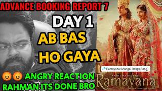 RAMAYANA BOX OFFICE COLLECTION DAY 1 | ADVANCE BOOKING REPORT 7 | RANBIR KAPOOR | YASH | ANGRY REPLY