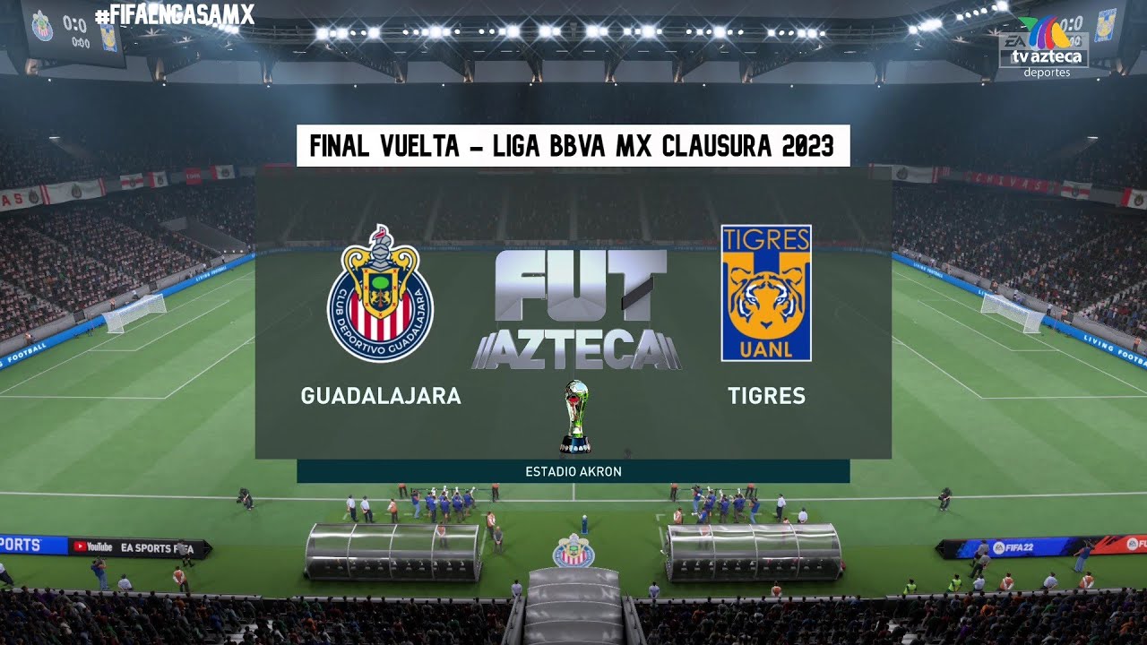 CHIVAS vs TIGRES UANL - Final VUELTA Liga BBVA MX Clausura 2023 - YouTube