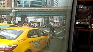 600(原忠孝幹線)往南港展覽館路線公車搭乘記錄(20180403)臺北車站(忠孝)→捷運市政府站