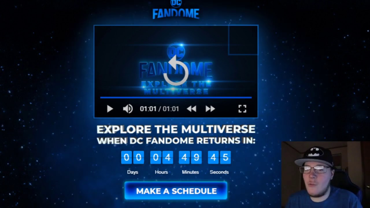 DC FANDOM live stream is LIVE!