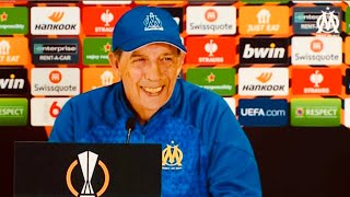 🔵 ⚪️  CONFÉRENCE DE.PRESSE  -  JL GASSET & J CLAUSS 🎙/ OM vs ATALANTA BERGAME