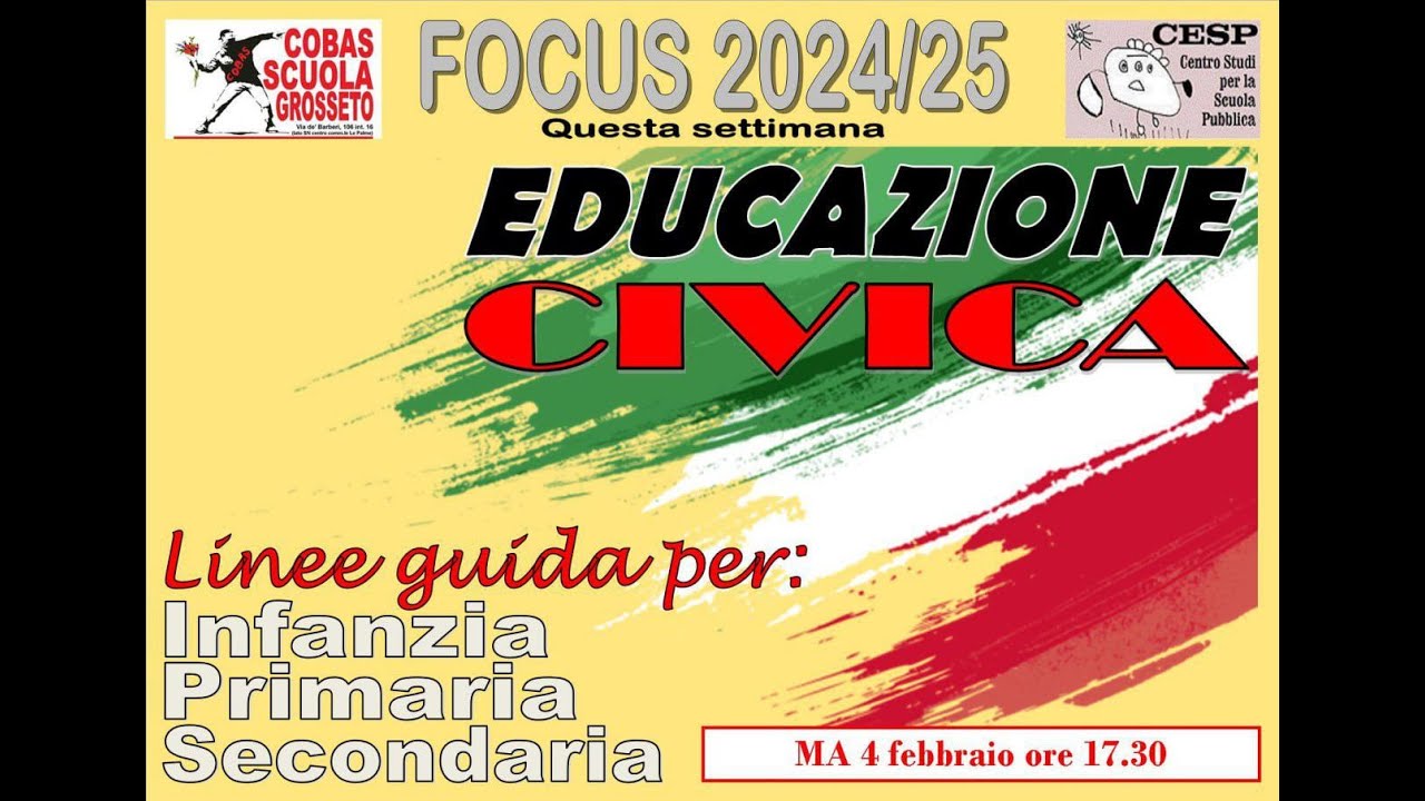 Educazione civica: linee guida