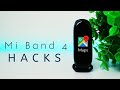 Mi Band 4 Hidden Features + ULTIMATE HACKS| Camera Shutter , Maps and more !