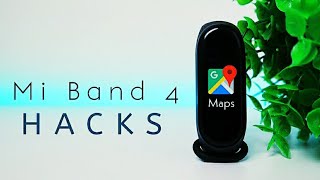 Mi Band 4 Hidden Features + ULTIMATE HACKS| Camera Shutter , Maps and more !