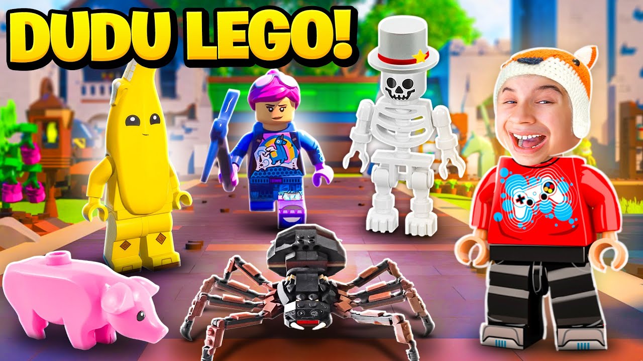Eu Virei de LEGO no FORTNITE🤩