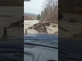 Whole Thing's Gone! - Bridge Fails in High Water #shorts