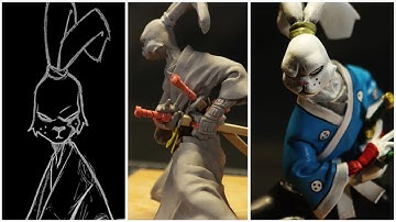 Sculpting Usagi Yojimbo