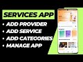 Make service provider app without coding || make service booking app android studio || source code