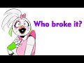 Who broke it?||Five Nights at Freddy’s: Security Breach||Animatic