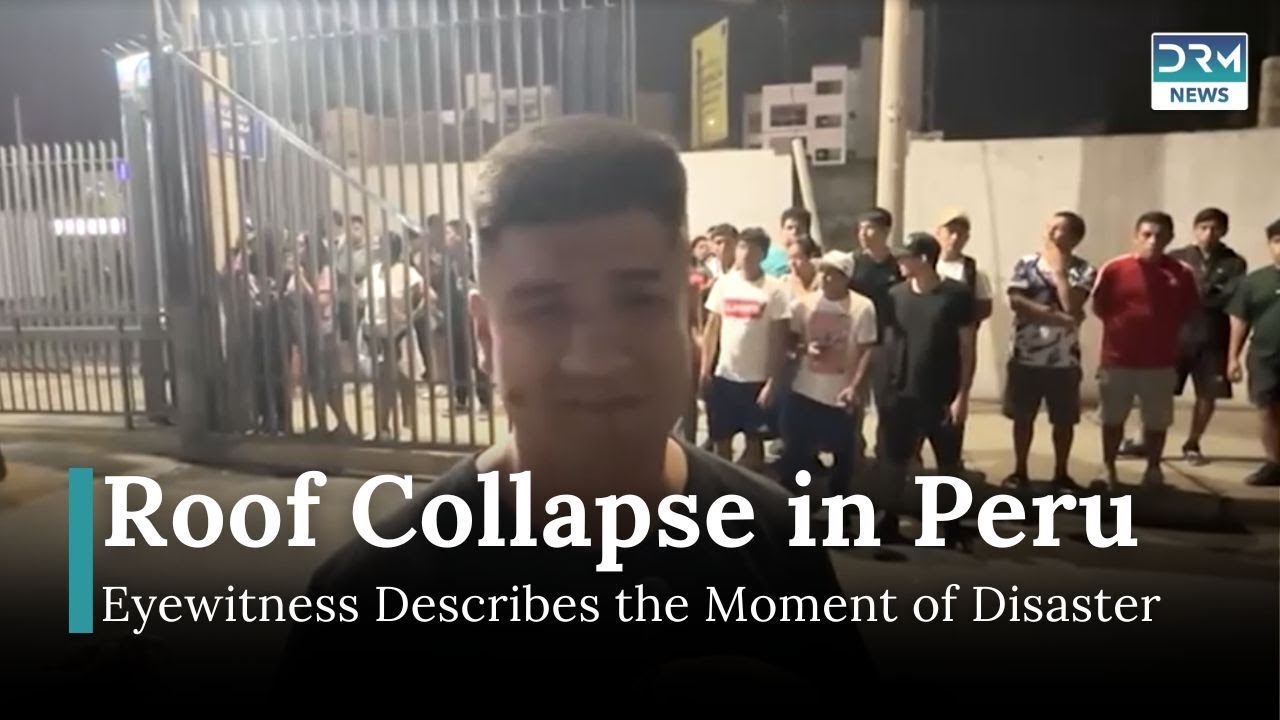 Eyewitness Statement: Emergency Crews Work to Rescue Victims After Roof Collapse in Peru | AP1B