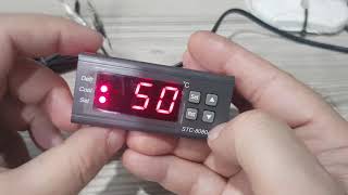 طريقة ربط و تنظيم ثرموستات دجتل موديل Stc-8080A