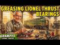 LIONEL ARMATURE & MOTOR THURST BEARING GREASING