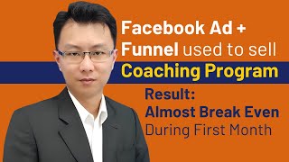 The minimalist Facebook Ad Funnel that almost broke even (during the first month)