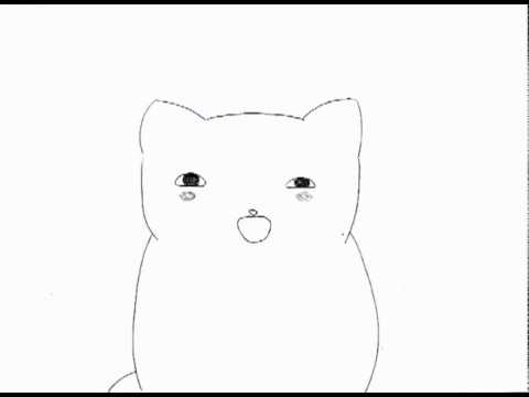 Neko no Uta in pencil