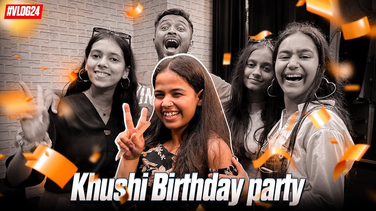 Khushi Birthday Party | Alok Rawat Vlogs | Gm Dance Centre