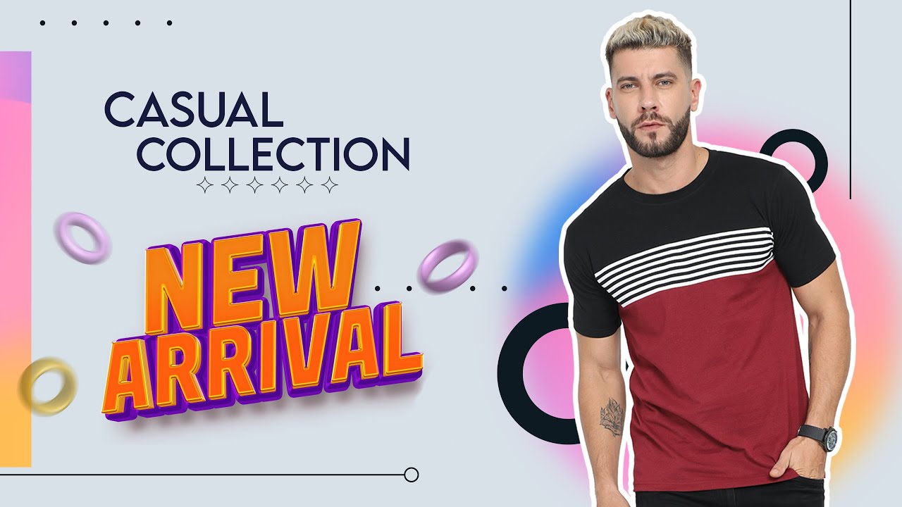 casual round neck collections😎 👕  