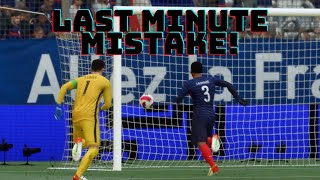 Fifa 22 Seasons Post Messes Up Koundes Last Minute Goal Line Clearance Fifa 22 Gameplay