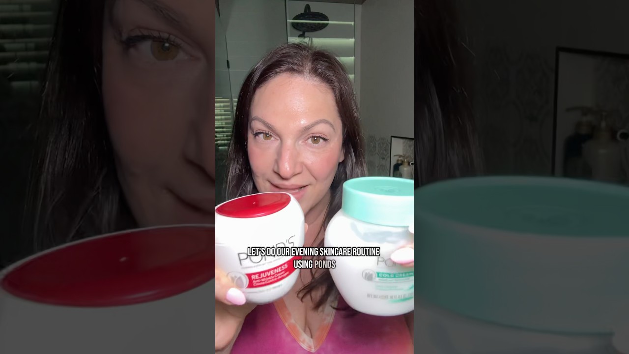 My Simple Nighttime Skincare Routine ✨ Ponds Cold Cream + Vaseline for Wrinkle-Free Skin!