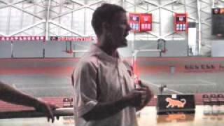 Part 1 - Princeton Head Coach Chris Bates chats with AWE players.WMV