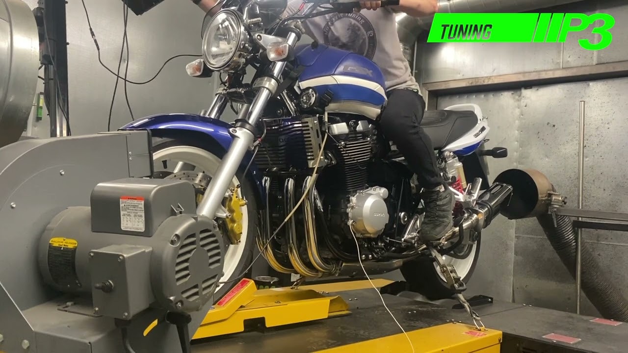 Suzuki GSX 1400 Power commander mapping delkevic silencersac - YouTube