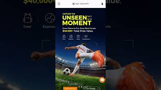 Check out This Major Giveaway #CaptureTheUnseenMoment#KFCONCEPT
