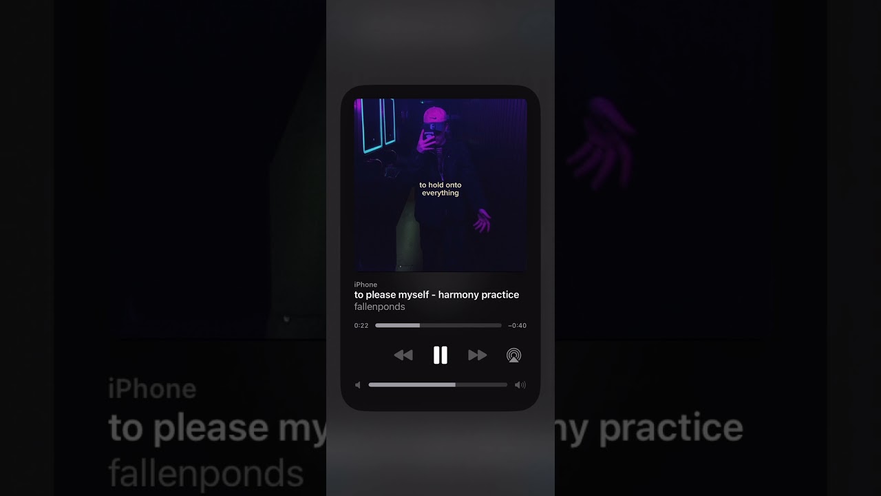 to please myself - fallenpondsmusic | harmony practice