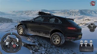 Porche Macan Turbo Gerçekçi 4X4 Offroad Sürüş Simülatörü Forza Horizon 4 Gameplay Fhd 1