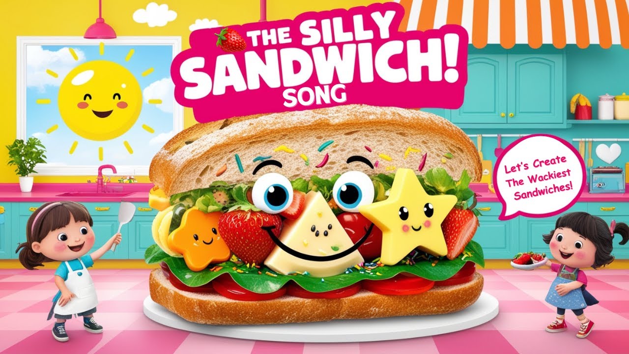 The Silly Sandwich Song! | Kids Song | Baby Song | 