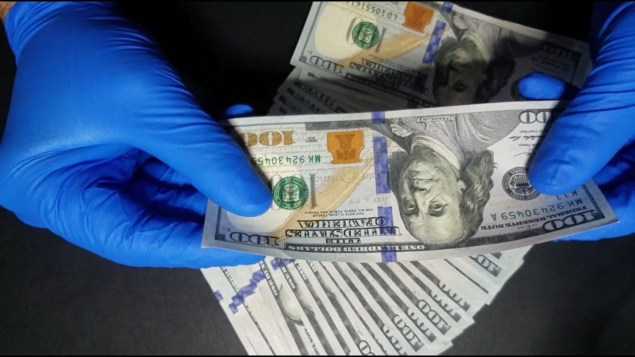 ✅ASMR Money Sounds | Oddly Satisfying REAL 100 dollar bills SOUNDS