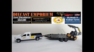 Ertl Dodge Ram 2500 & New Holland L170 Skid Steer Set
