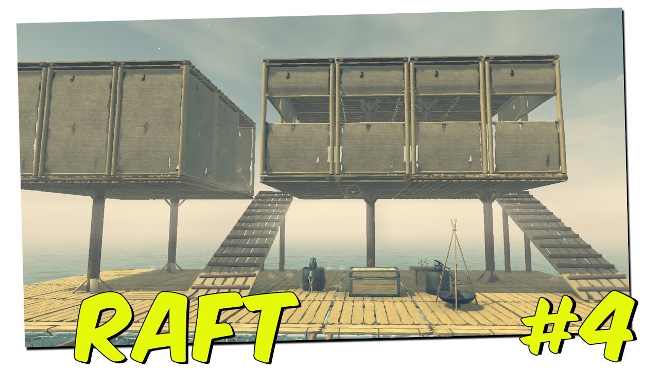 LA STANZA DELLE CHEST ! | RAFT #4 (Sopravvivenza in Mare) - YouTube