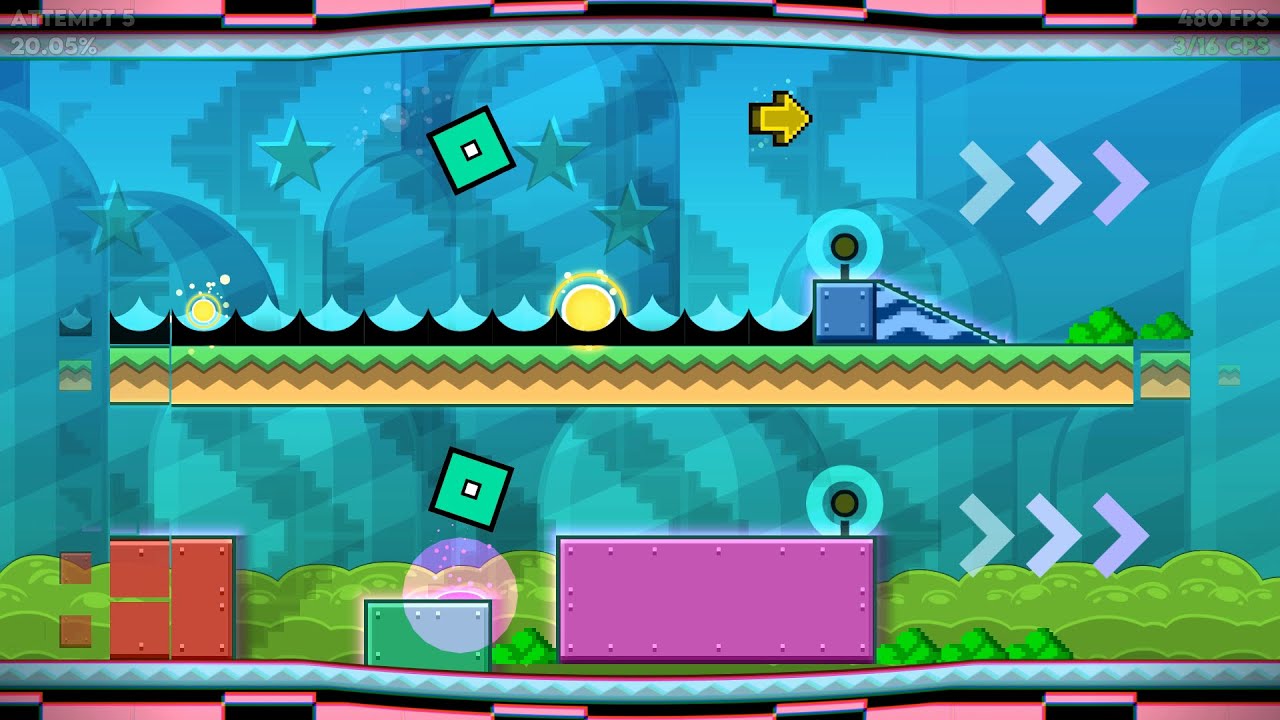 [GD] Super Square Boys (Easy Demon) by wspRocky 100% (1 coin)