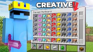 I Secretly Used 'Creative Mode' in This Minecraft SMP!
