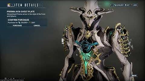 WARFRAME: Baro Ki Teer Void Trader Offerings 28/8/2020